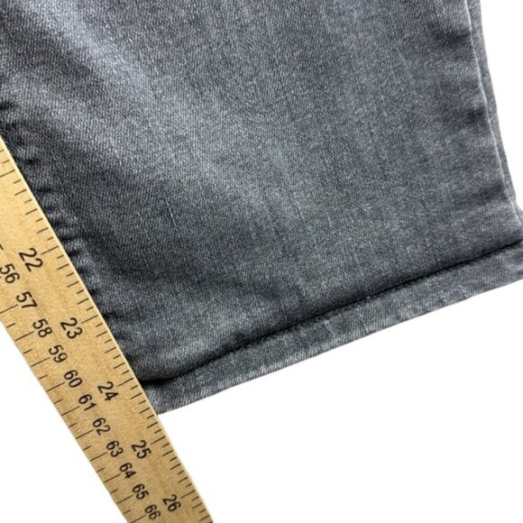 J Jill Jeans High Rise Straight Leg Grey Women's Size 14P - Picture 5 of 8